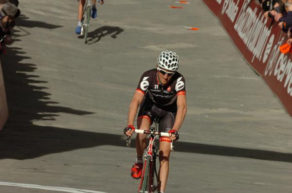 Actual photographic evidence that Dan Lloyd finished ninth at the 2009 Strade Bianche, although it was called Monte Paschi Eroica back then