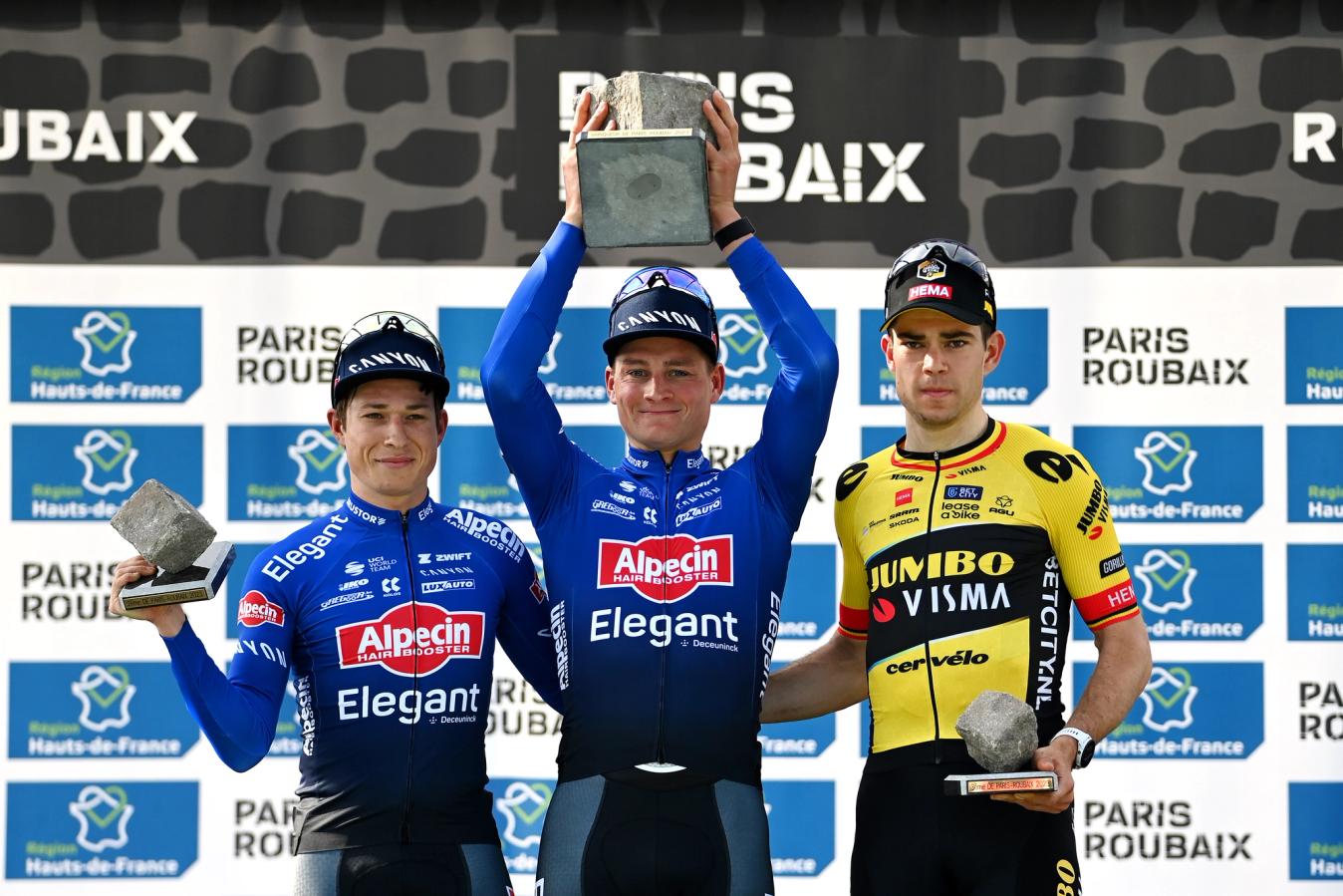 Mathieu van der Poel and Jasper Philipsen both enjoyed the rides of their lives at Paris-Roubaix