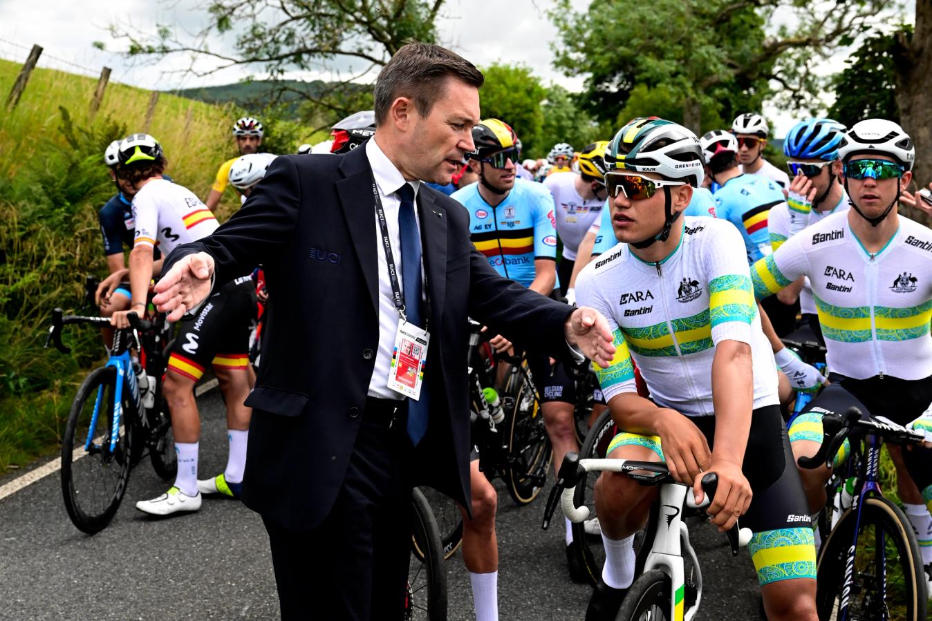 The UCI, headed by David Lappartient, has outlined its next sustainability targets