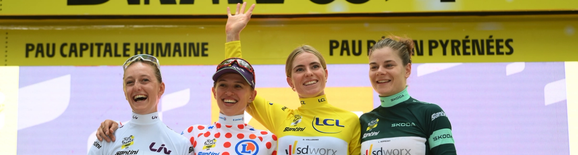 Tour de France Femmes 2022 jerseys