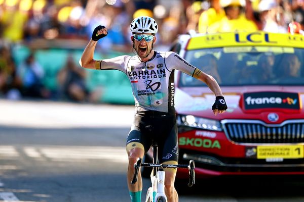 Wout Poels wins his first Grand Tour stage win