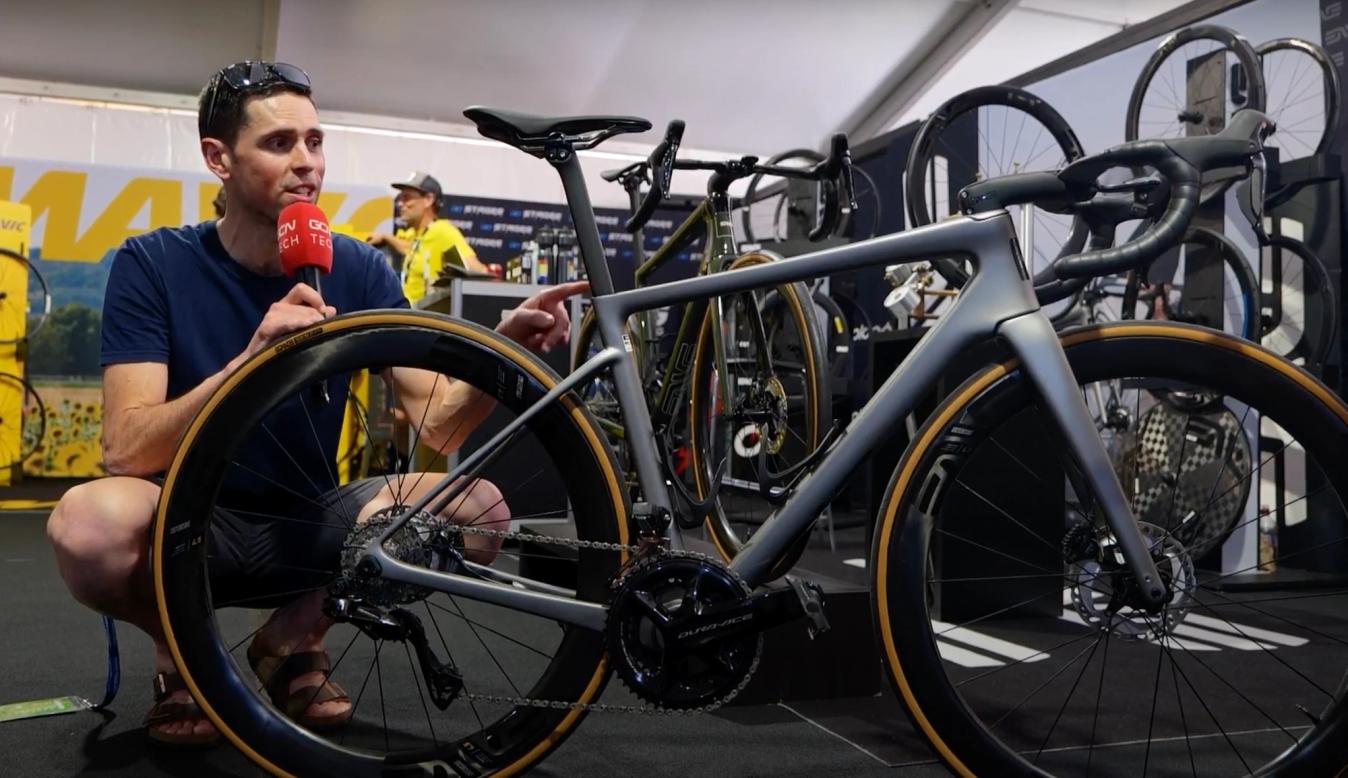 ENVE will be making its debut as a bike sponsor for TotalEnergies this year with the Melee