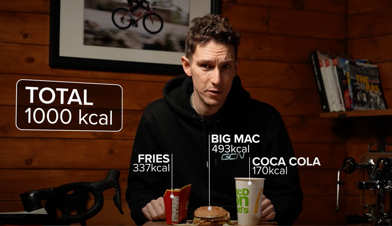 McDonald's Big Mac meal broken down by calories