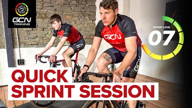 Sprintavals 17 Minute Quick Indoor Cycling HIIT