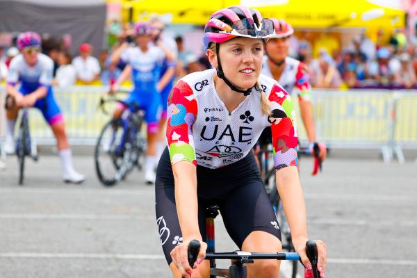 Lizzie Holden joined the WorldTour with UAE Team ADQ in 2022