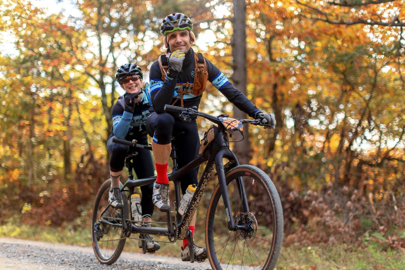 There is fun for everyone in the autumnal hills of the UnPAved course
