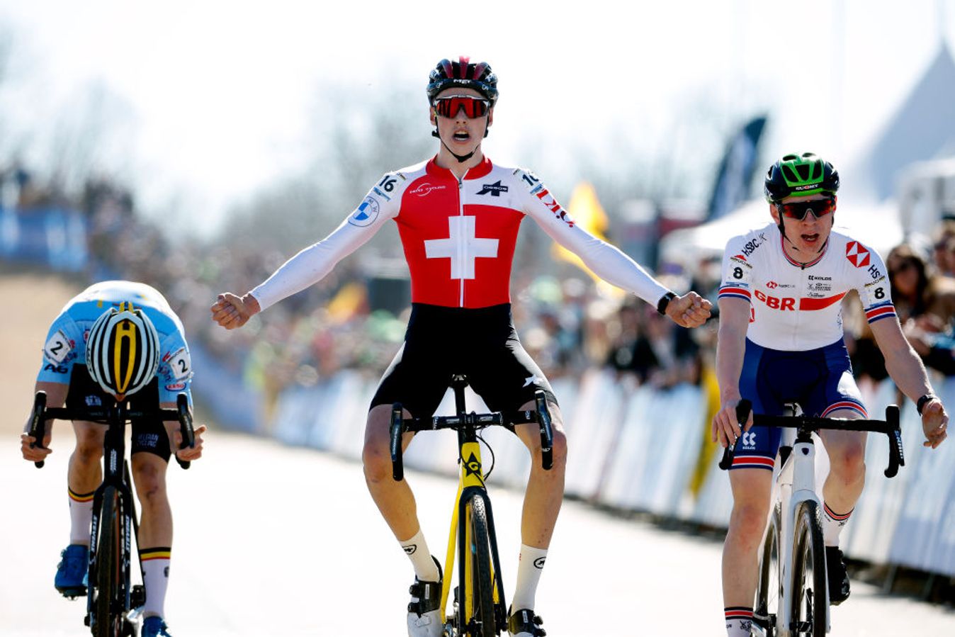 Christen won the junior men's title at the 2022 Cyclo-cross World Championships 