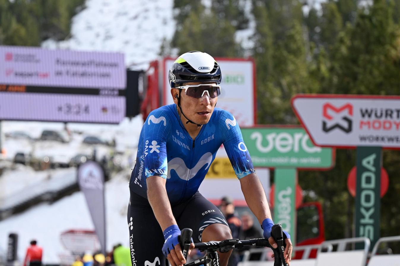 'The feeling of helplessness has been very great' after the Volta a Catalunya, admitted Quintana