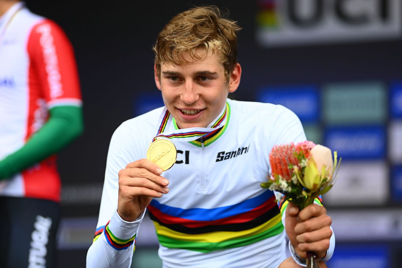 Emil Herzog became junior world champion in 2022 before signing for Bora-Hansgrohe
