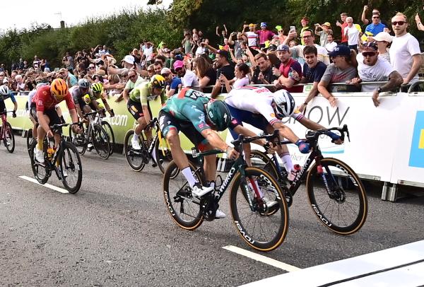 Danny van Poppel was rewarded for a consistent week to date at the Tour of Britain
