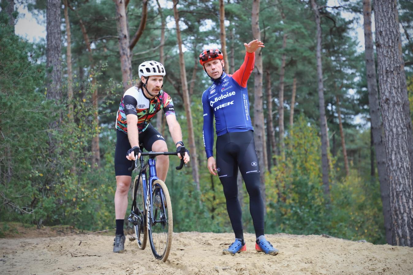 Encouragement and advice from the legendary Sven Nys was invaluable