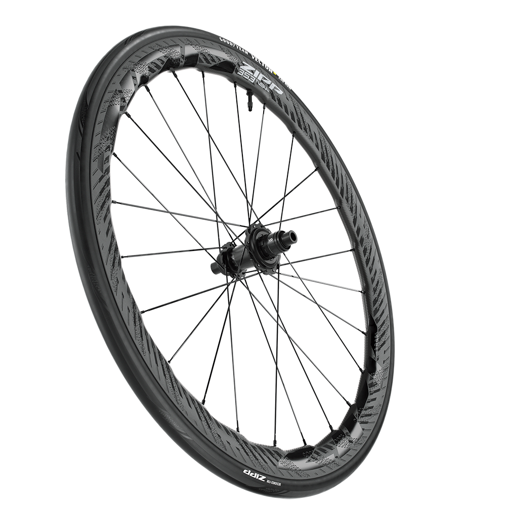 New Goodyear Vector tyres are optimised specifically for Zipp's 