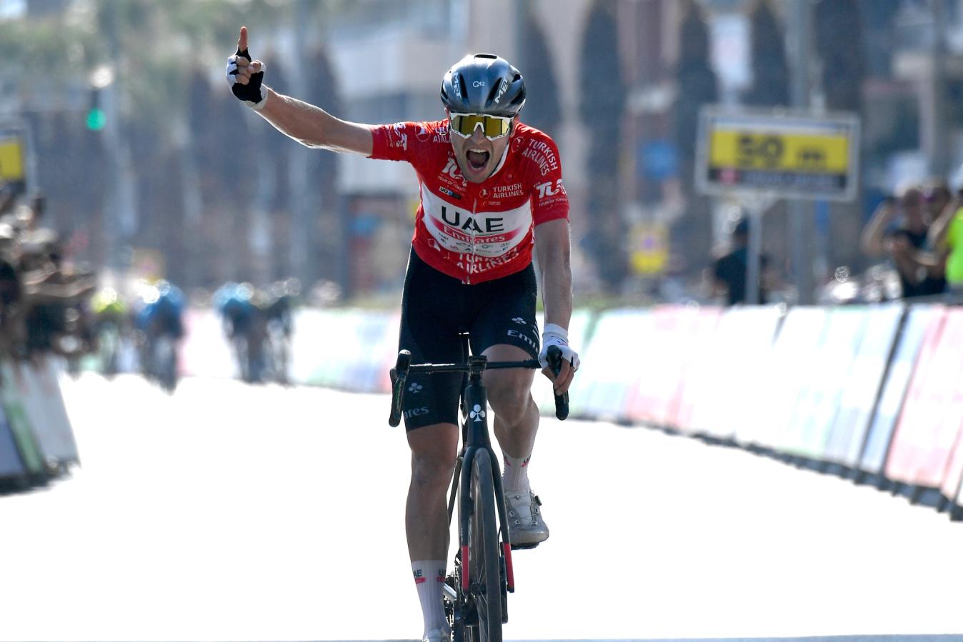 In taking the victory on stage 7, Jay Vine also sealed his win in the mountains classification in Turkey