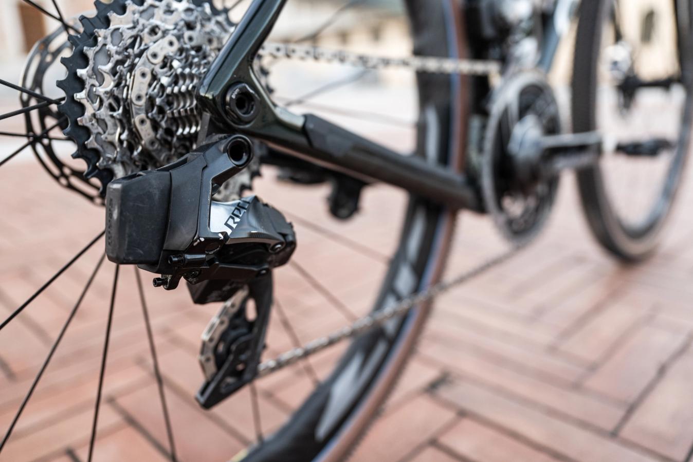 The large 10-36 cassette is the maximum size the SRAM Red groupset can accomodate