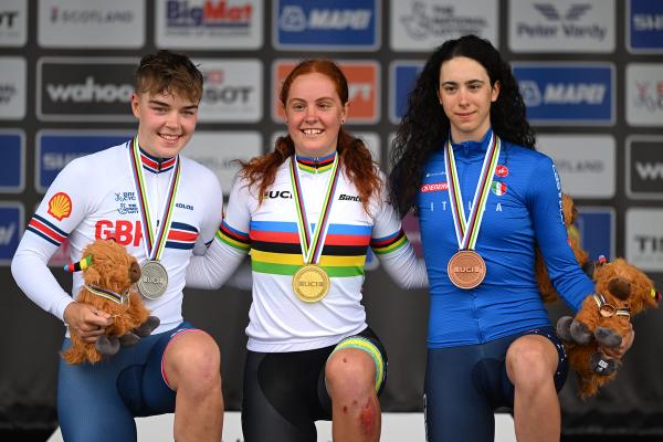 Both Felicity Wilson-Haffenden and silver medallist Izzy Sharp will ride for Lidl-Trek in 2024