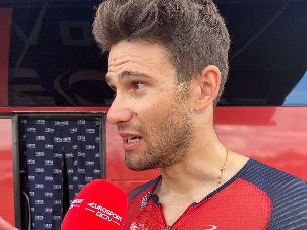 Filippo Ganna spoke to GCN/Eurosport after the finish of stage 19