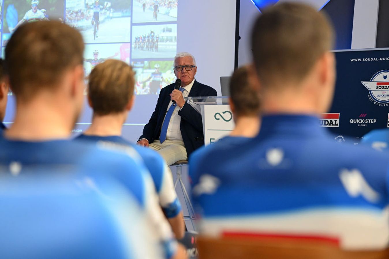 Patrick Lefevere has been criticised for comments made towards his riders