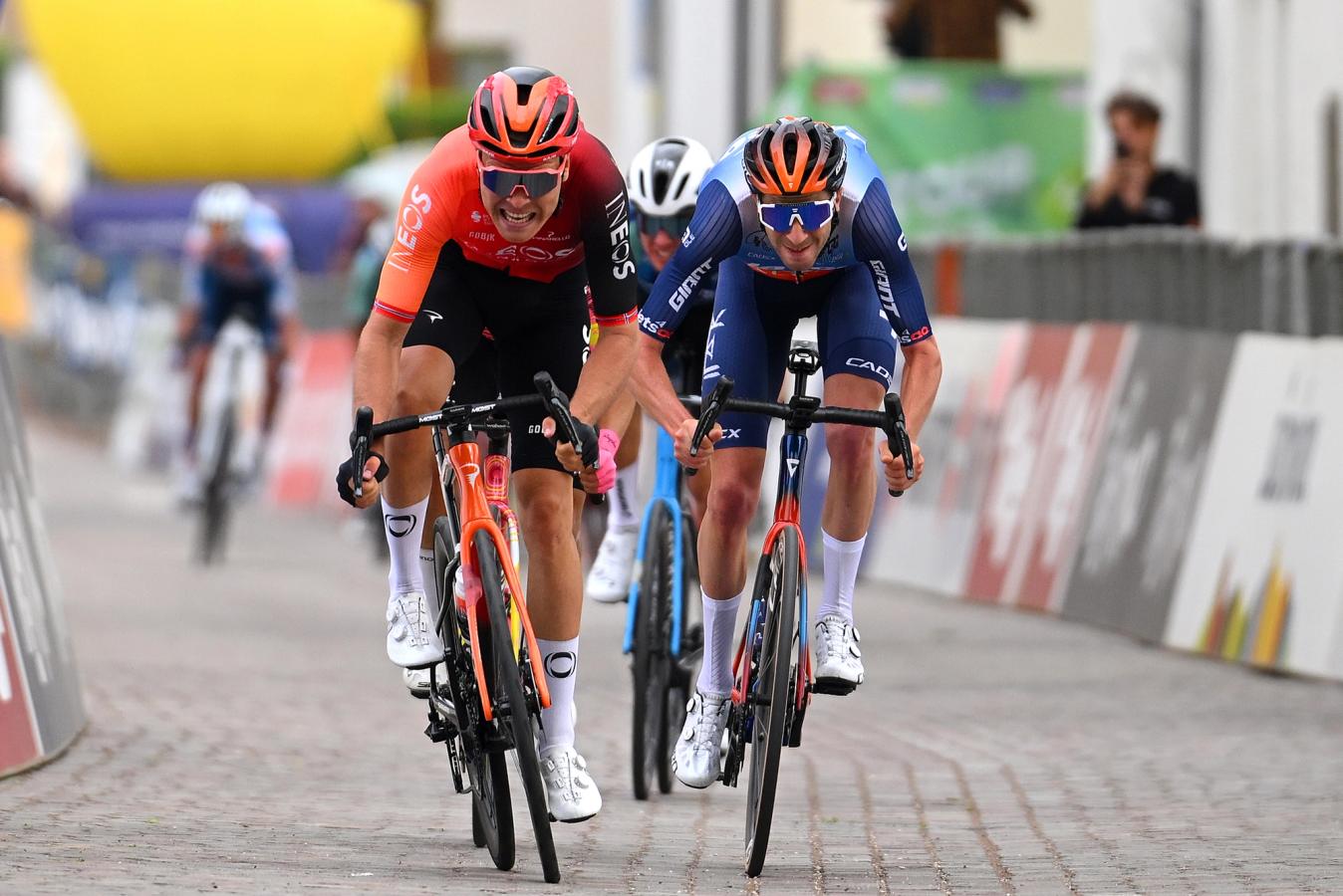 Monday marked Foss' first victory in a professional road race in Europe