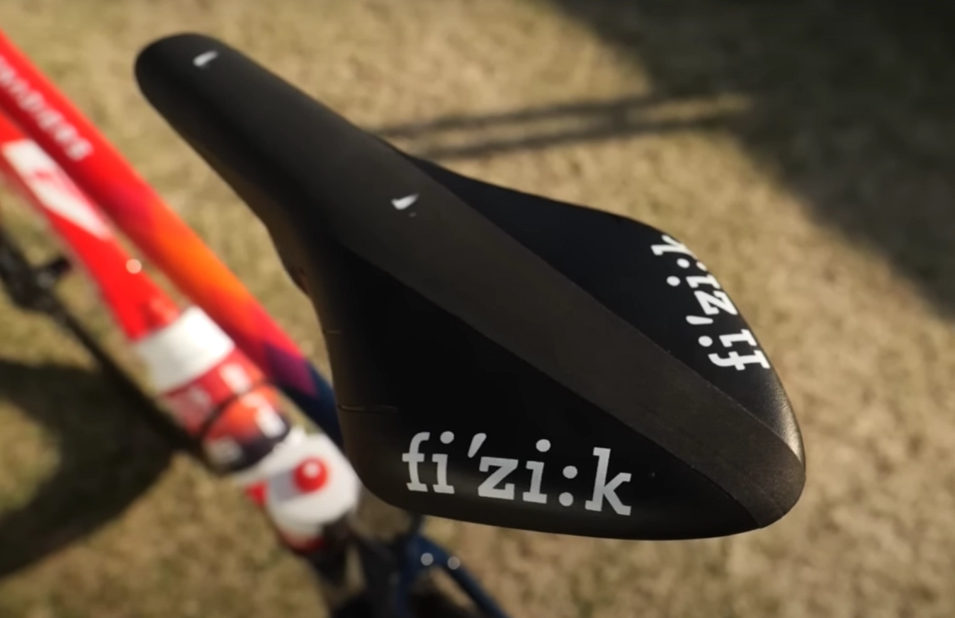 Thomas has been using the Fizik Arione saddle for many years now