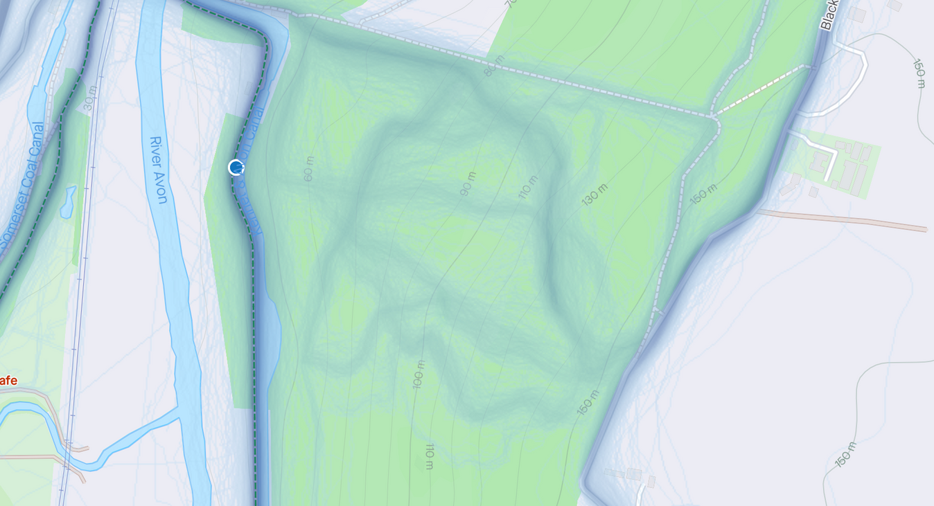 Heatmaps is great for finding the best trails, even the unofficial ones