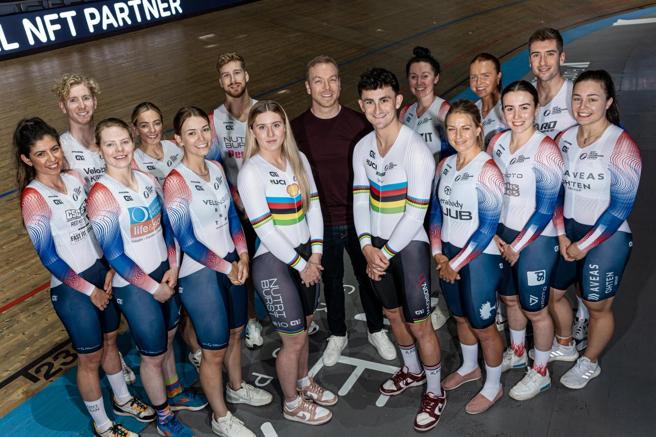 A busy squad; Britain has 14 riders at the UCI Track Champions League