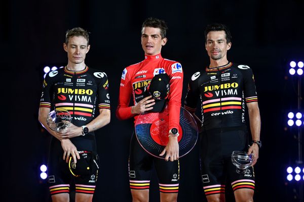 Jumbo-Visma won all three Grand Tours in 2023 and finished 1-2-3 at the Vuelta a España