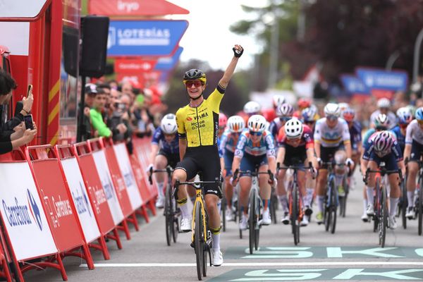 Marianne Vos (Visma-Lease a Bike) wins stage 3 of the Vuelta Femenina stage 3