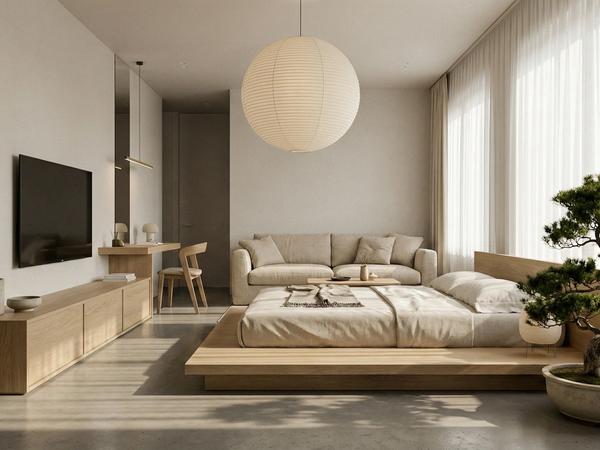 Japandi 2.0: Lujo y Serenidad en Menos de 40m²