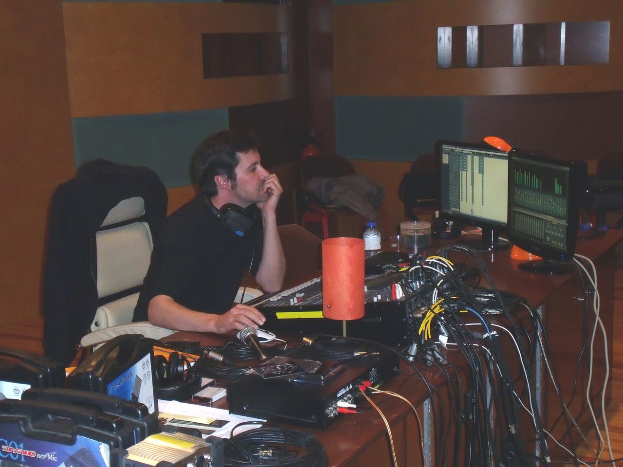 Enregistrement au Studio 13