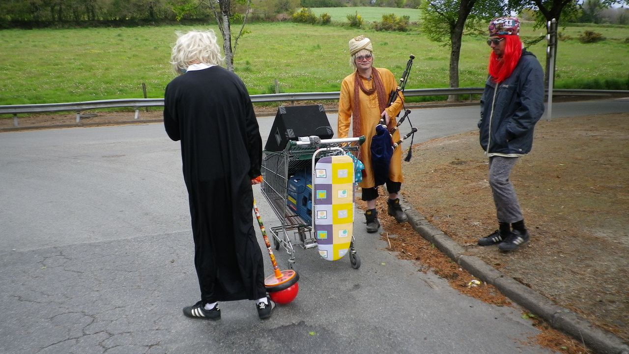 Tournage du clip Hot Stuff