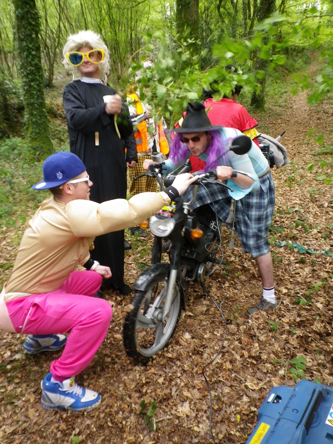 Tournage du clip Hot Stuff
