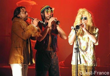 Les Groove Boys ont revisité les tubes des années 70-80 à la sauce bretonne. Quelque peu déconcertant.