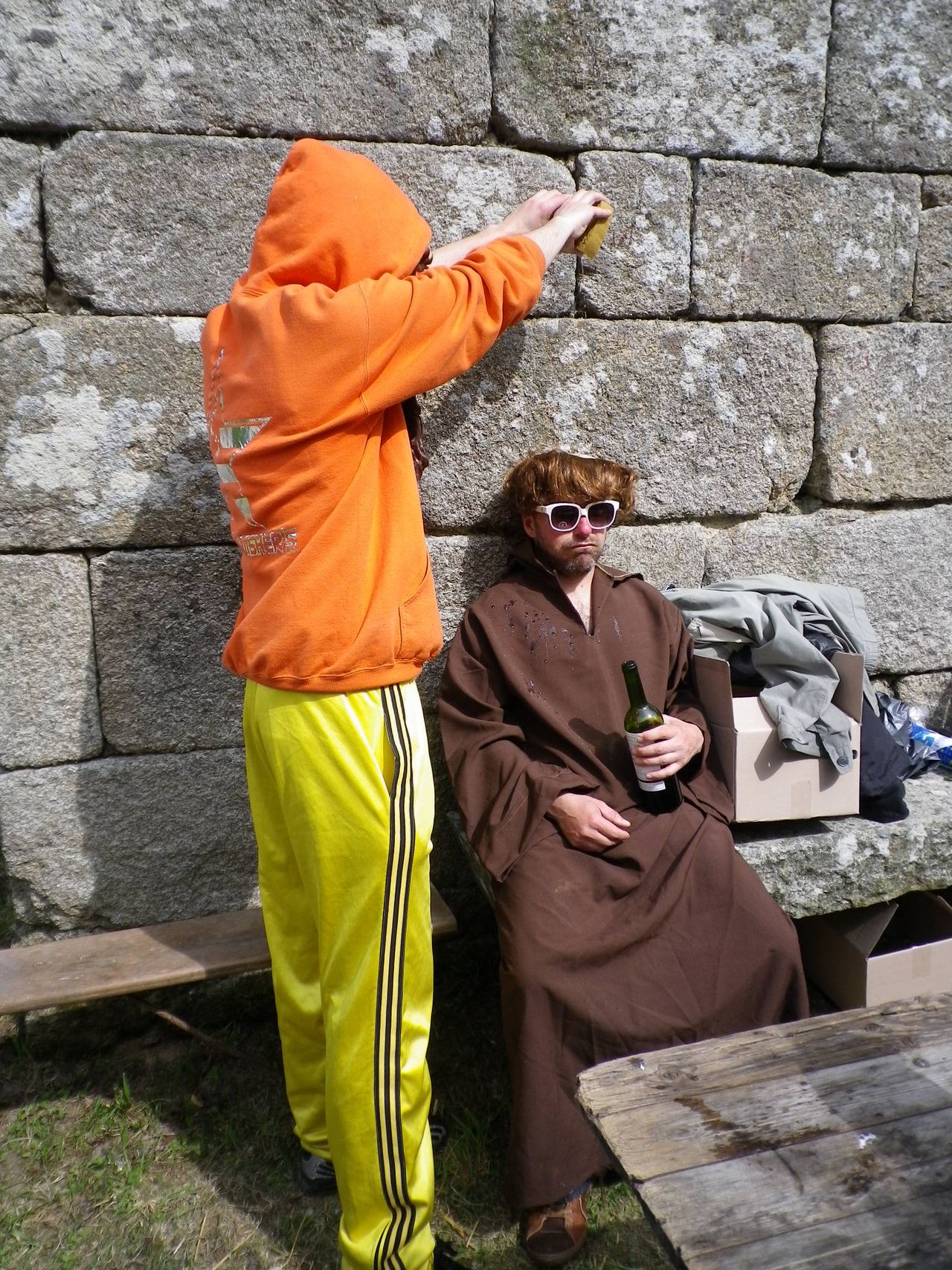 Tournage du clip Hot Stuff
