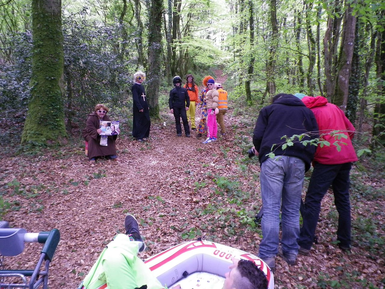Tournage du clip Hot Stuff