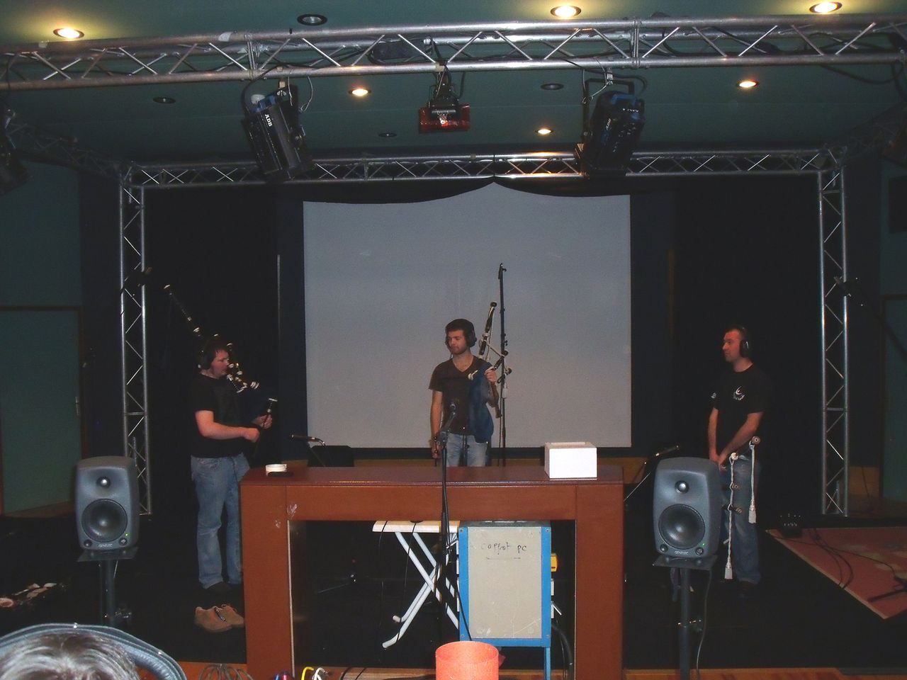 Enregistrement au Studio 13