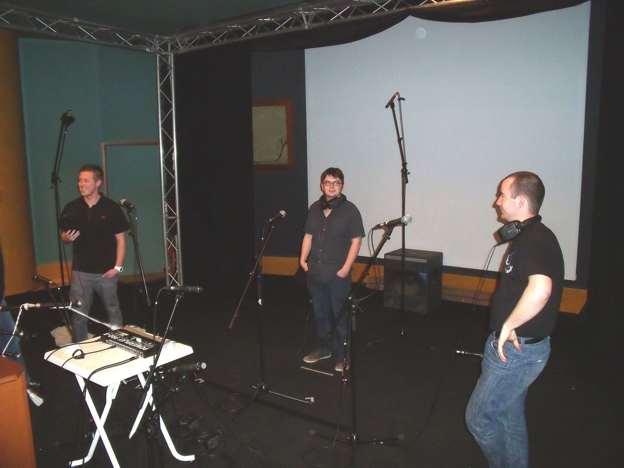 Enregistrement au Studio 13