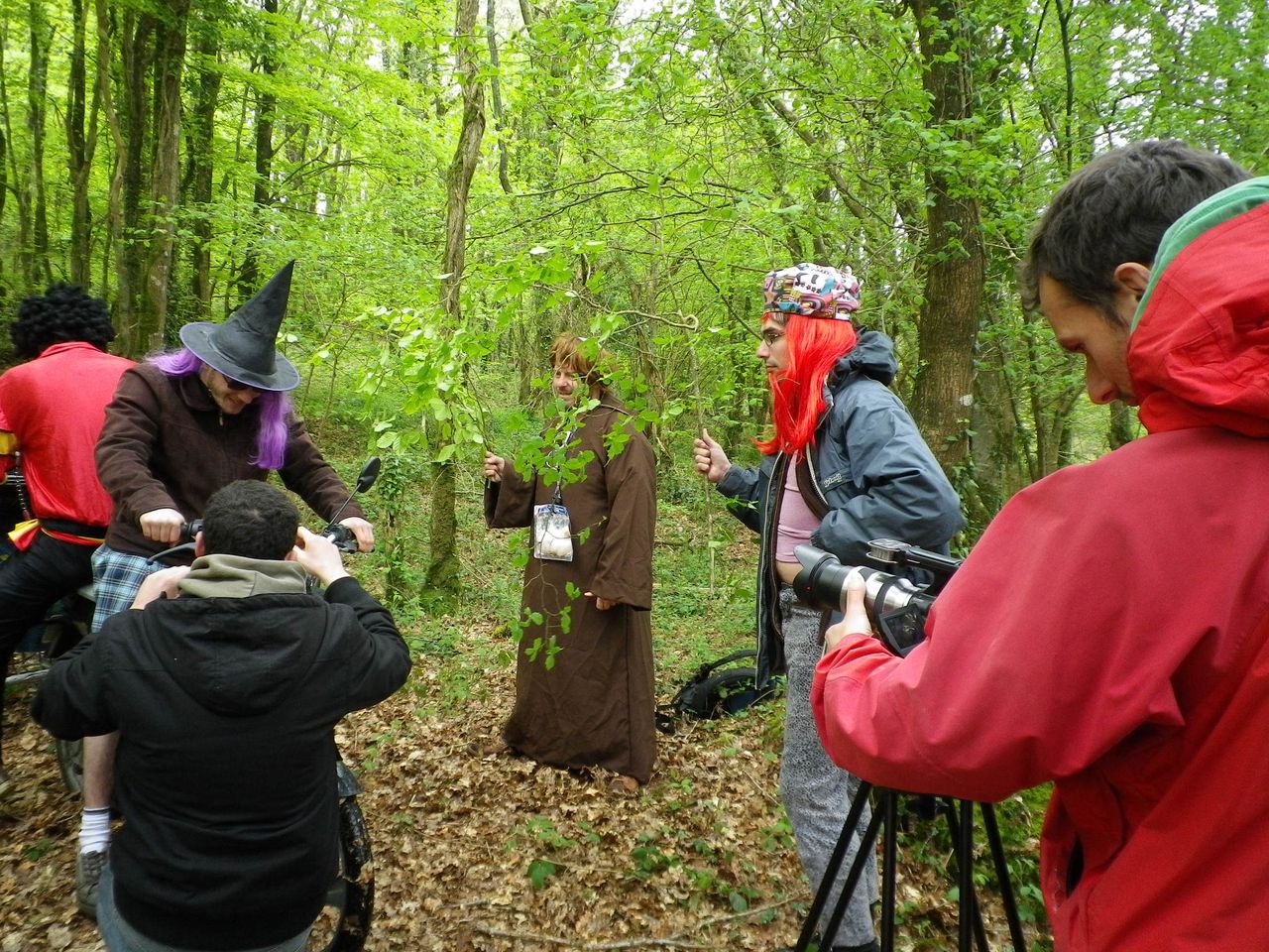 Tournage du clip Hot Stuff