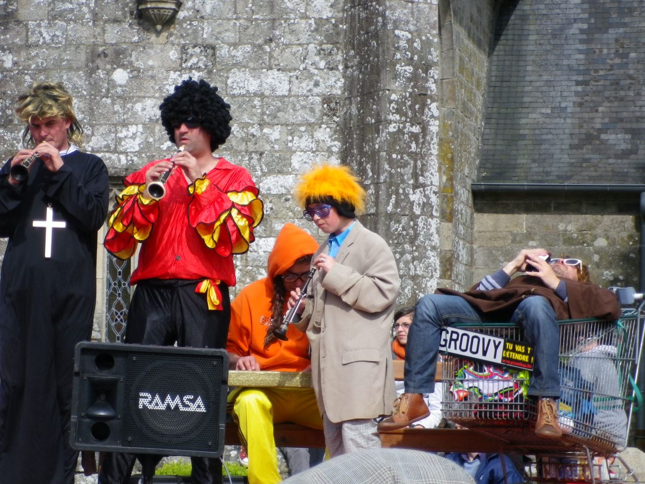 Tournage du clip Hot Stuff