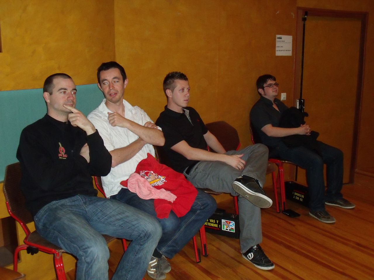 Enregistrement au Studio 13