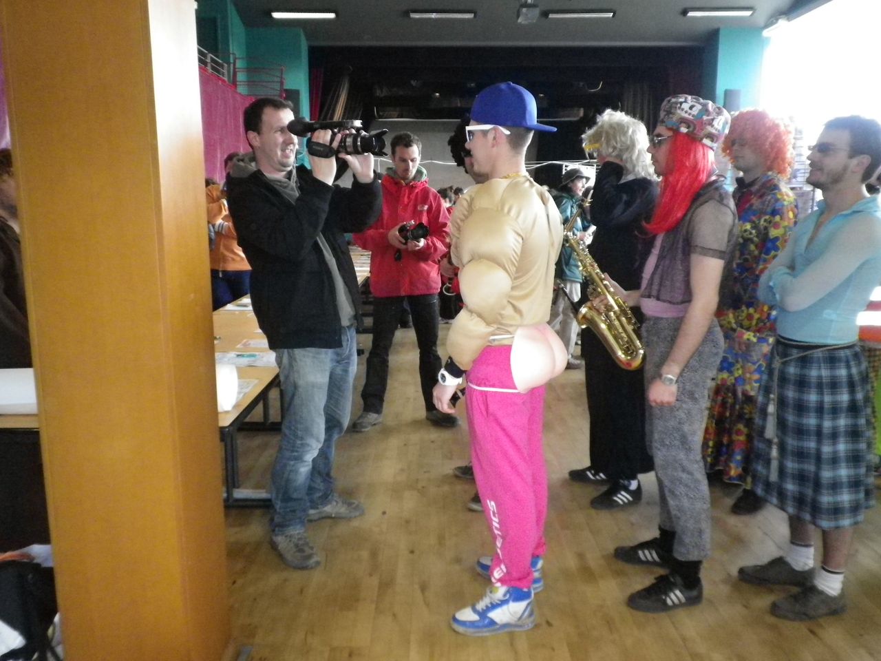 Tournage du clip Hot Stuff