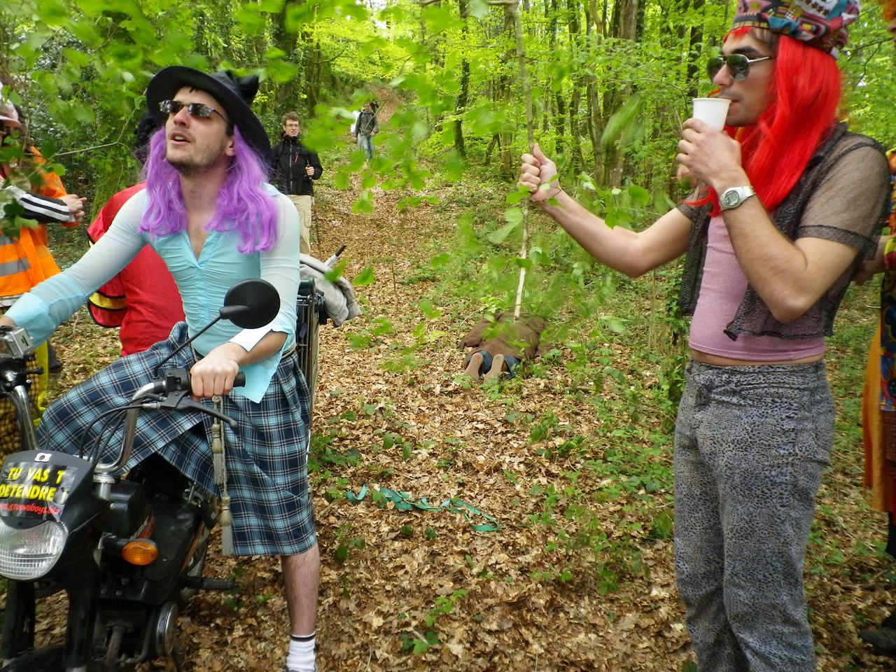 Tournage du clip Hot Stuff