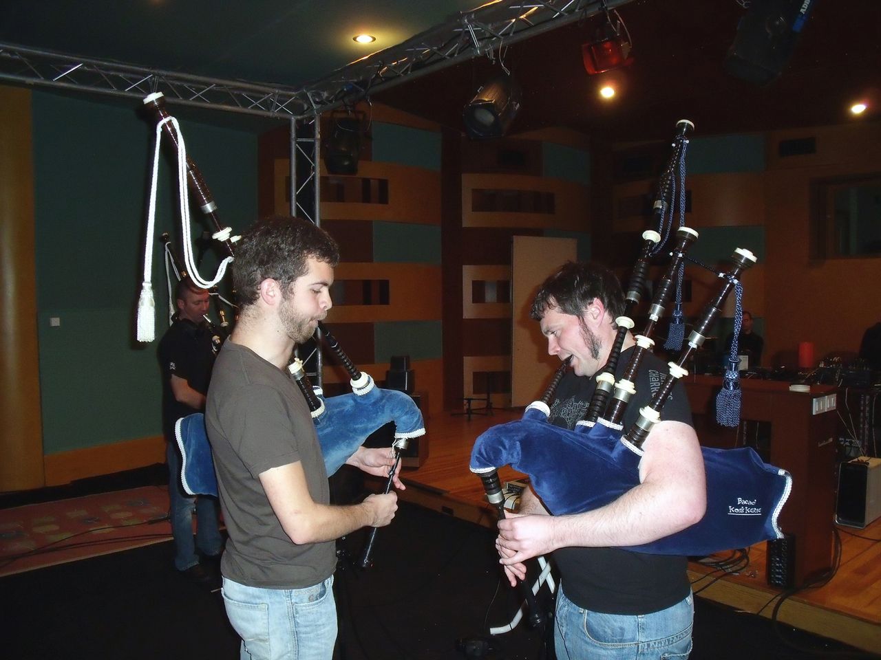 Enregistrement au Studio 13