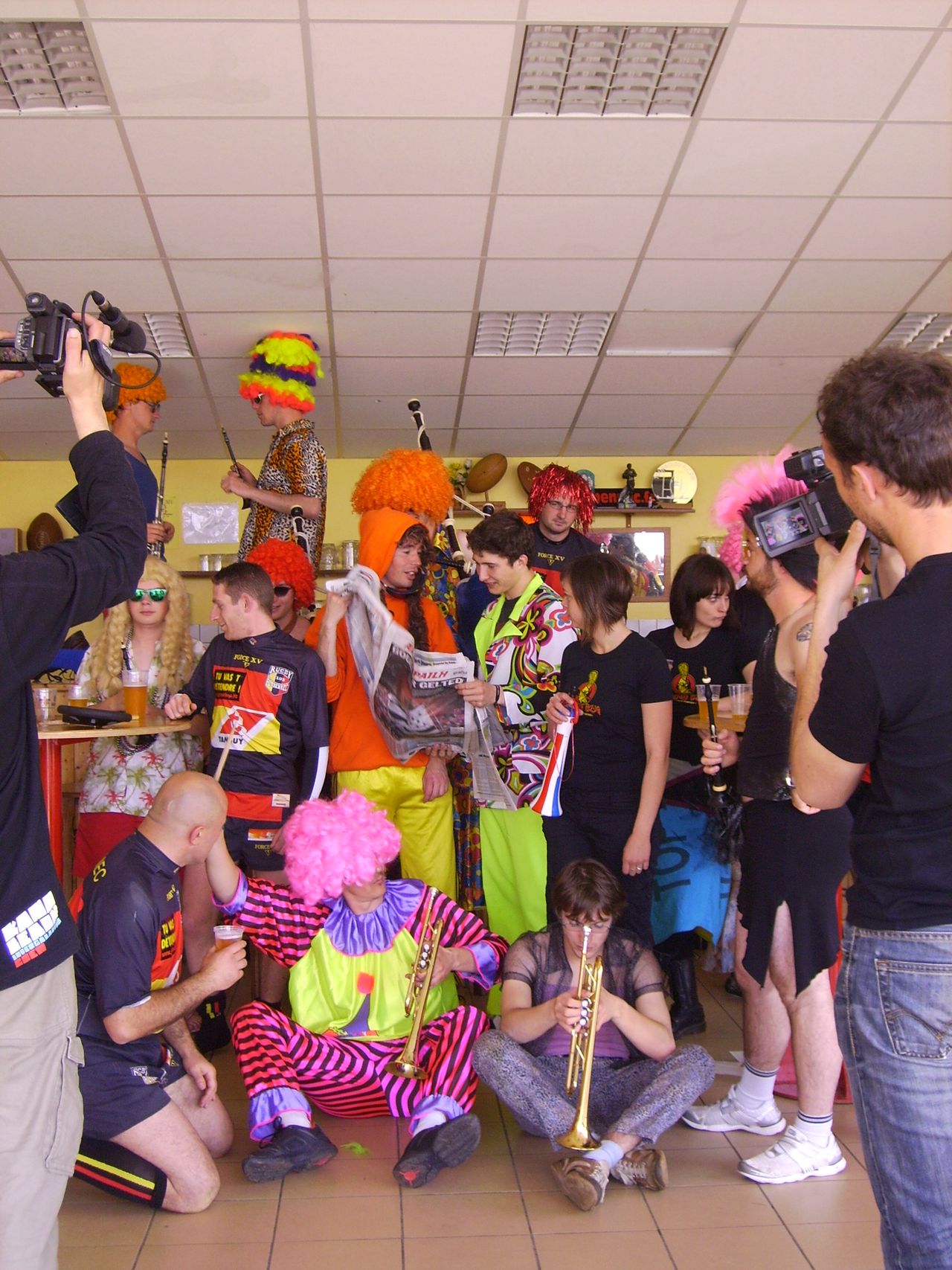 Tournage du clip