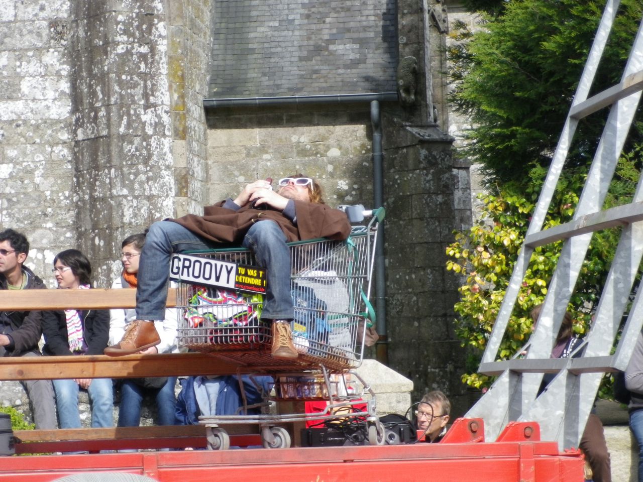 Tournage du clip Hot Stuff