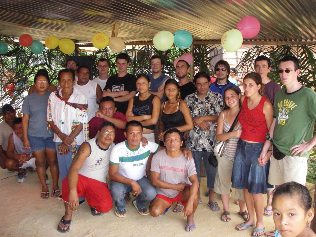 En Guyane - Dans un village amérindien le 1er janvier 2007...