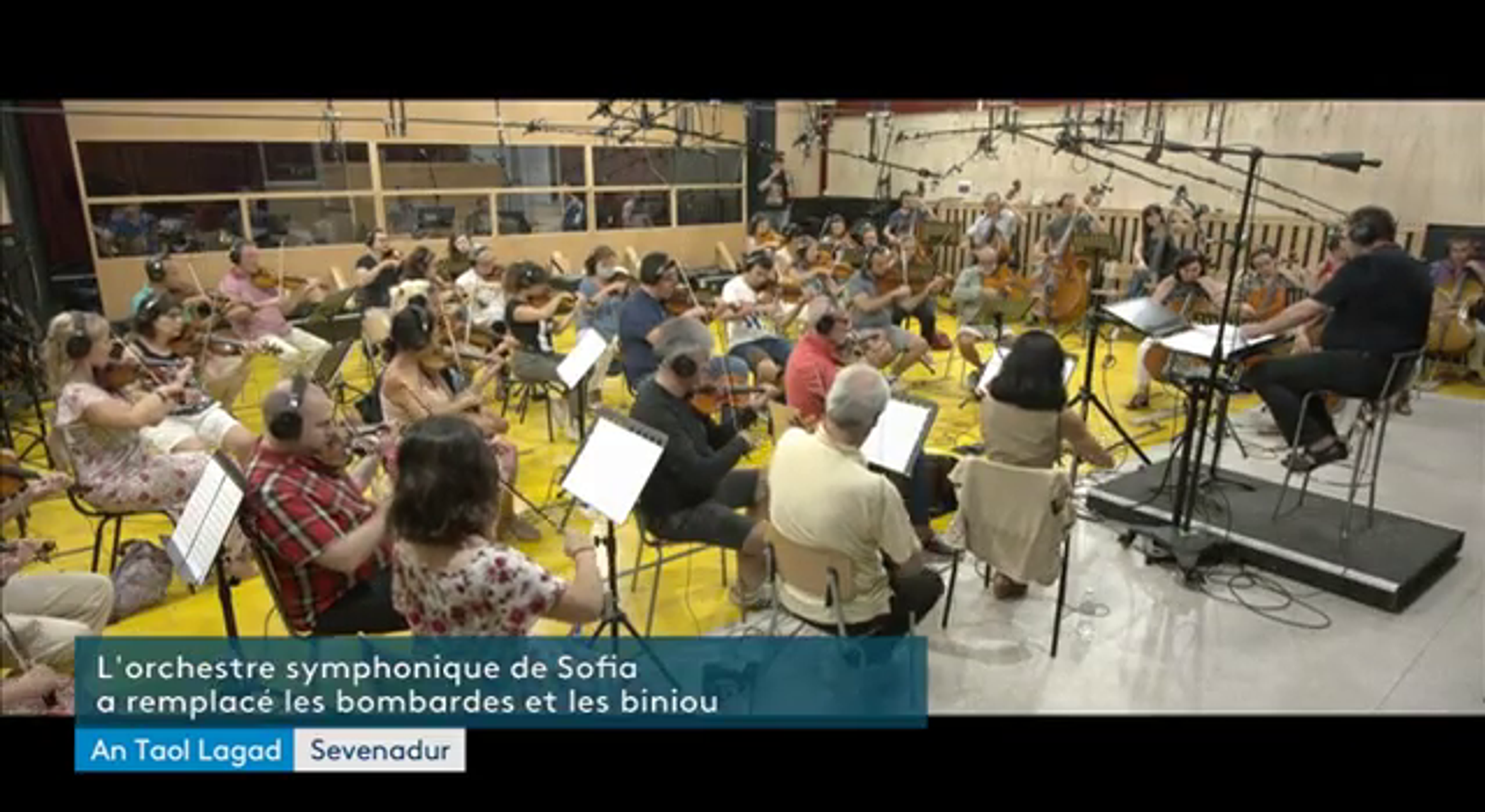 40 ans plus tard, la cantate "Ar Marc'h Dall" réenregistrée
