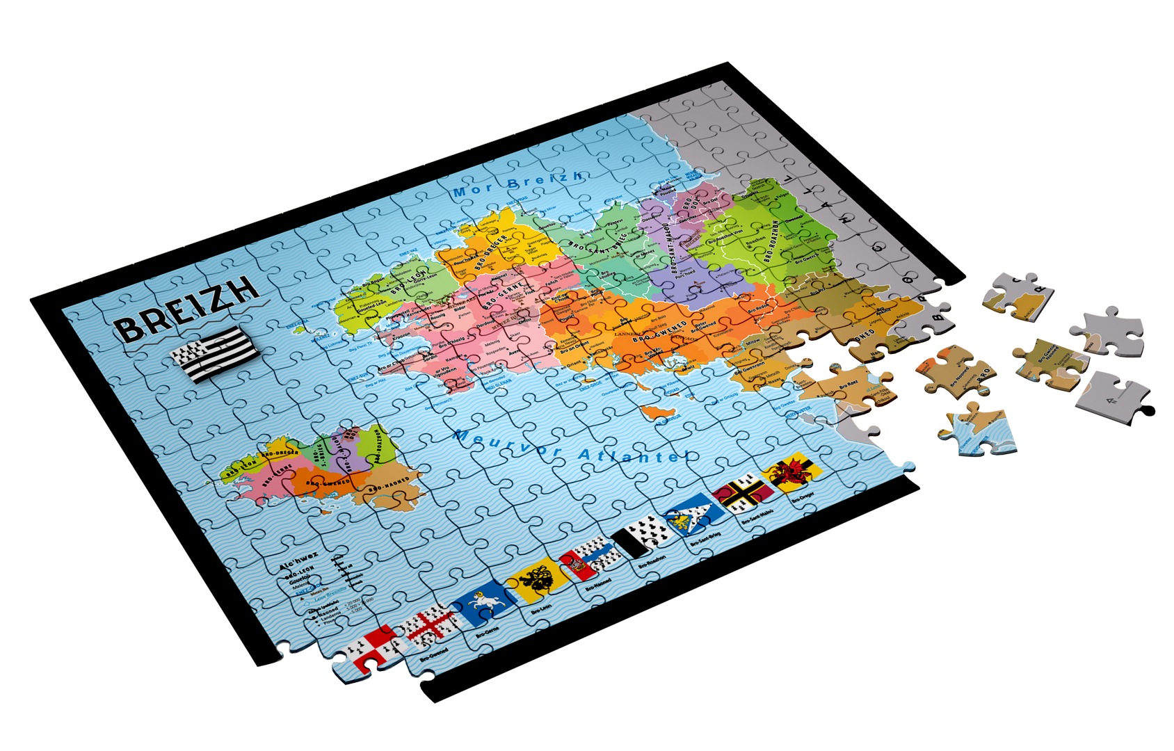 Puzzle Breizh (500 pièces) - 2e édition