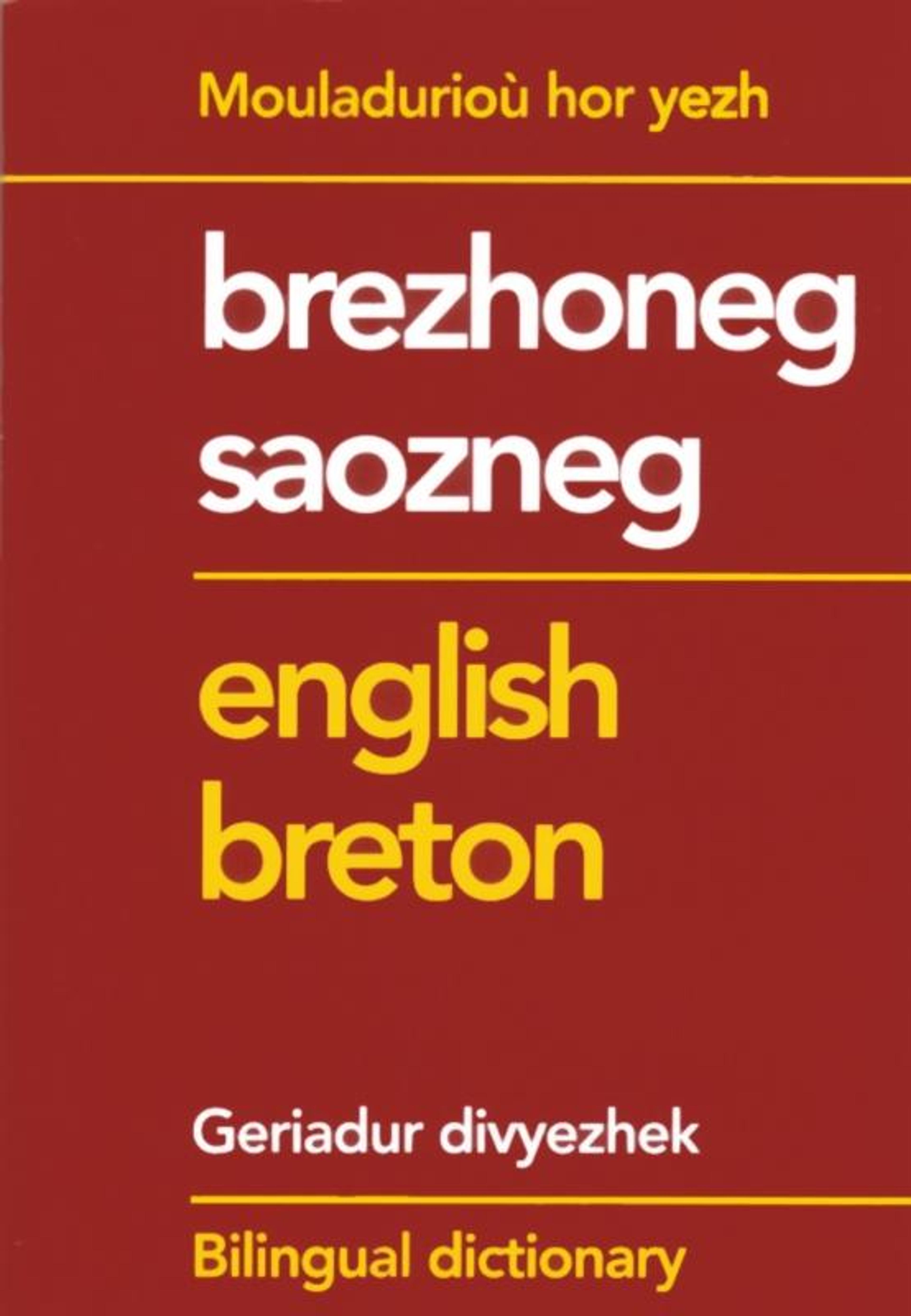 Geriadur brezhoneg-saozneg