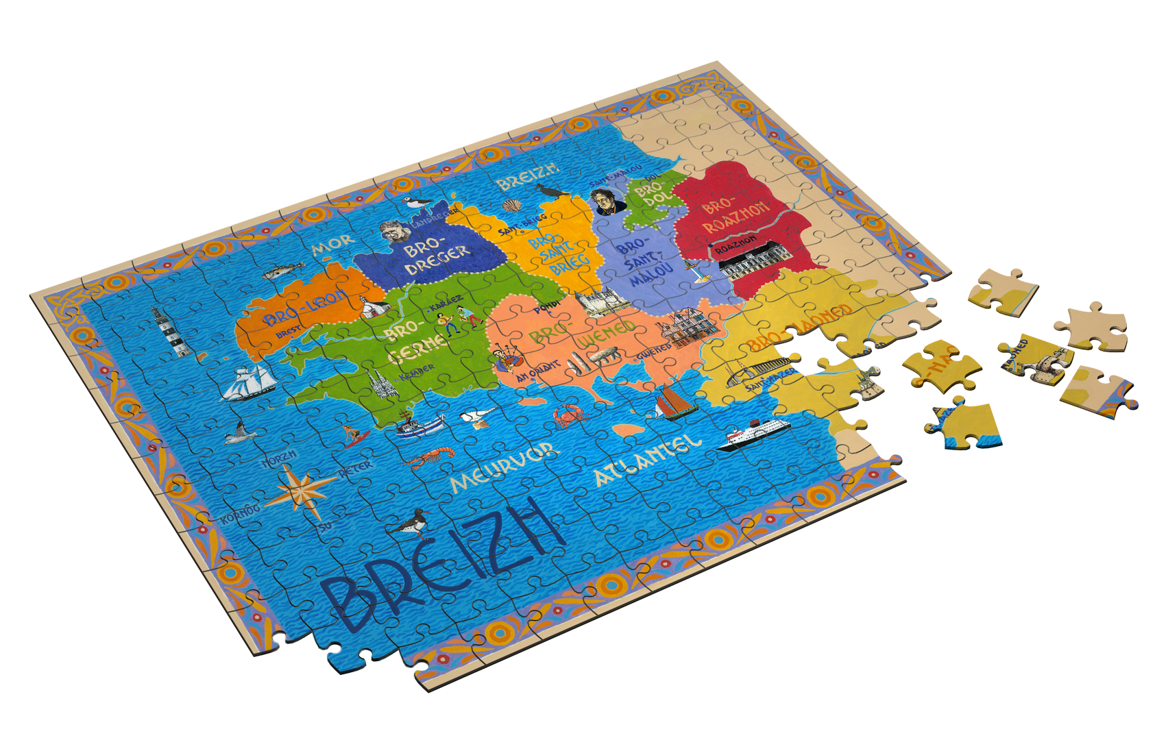 Puzzle Breizh (280 pièces)
