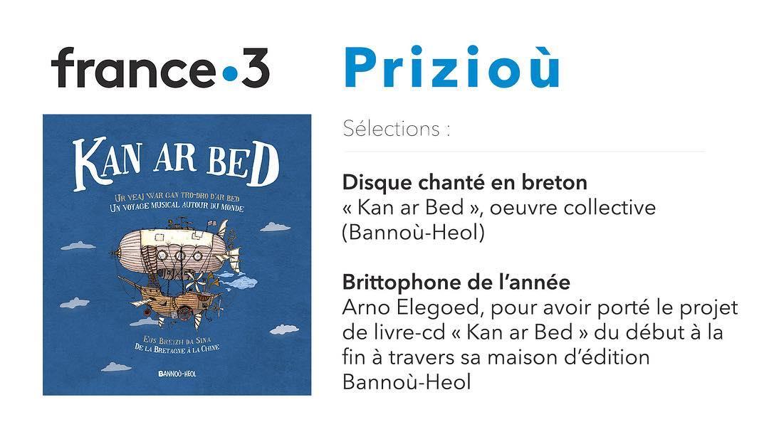 Quimper. Langue bretonne : Arnaud Elégoët reçoit le prix du brittophone de l’année